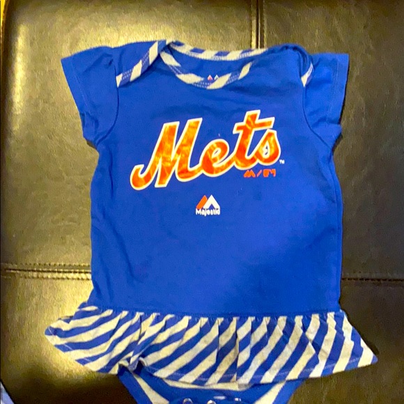 Other - Majestic 12 month Mets dress bodysuit.